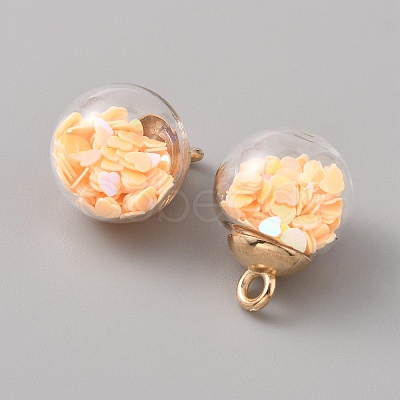 Glass Pendants GLAA-TAC0012-12B-1