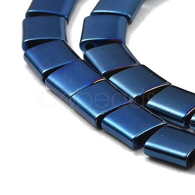 Electroplated Non-magnetic Synthetic Hematite Beads Strands G-G089-B02-14-1