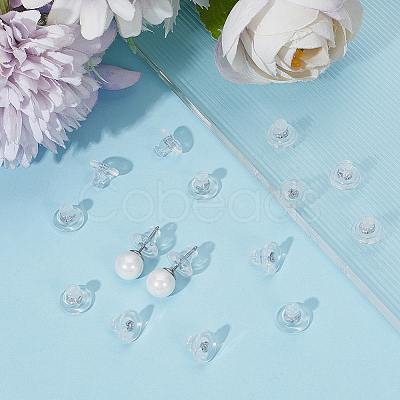30Pcs Silicone Ear Nuts FIND-BBC0002-29P-1