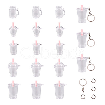 DIY Keychain Making Kits DIY-KS0001-14-1