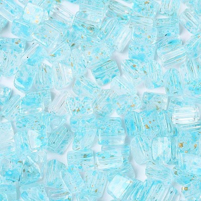 Transparent Spray Painted Glass Seed Beads SEED-L011-10A-16-1