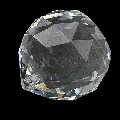 Transparent K9 Glass Pendants GLAA-YW0001-101-1