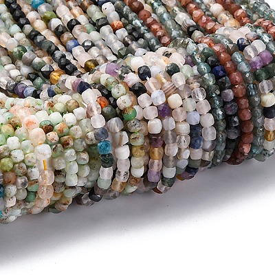 Natural & Synthetic Gemstone Beads Strands G-RM2025-C12-C-1