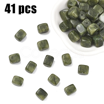 1 Strand Natural Chinese Jade Southern Jade Beads Strands G-YW0002-84-1