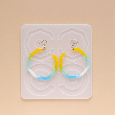 DIY Dangle Earring Silicone Molds DIY-G012-13-1