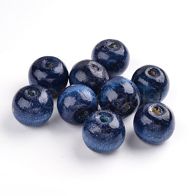 Natural Maple Wood Beads TB20mmY-8-1