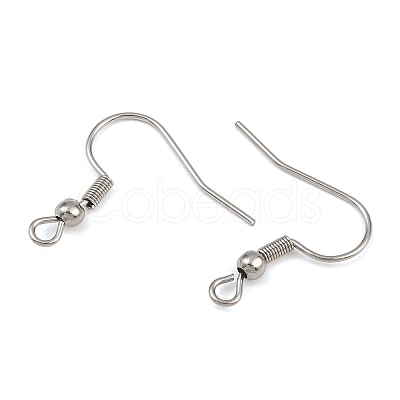 Tarnish Resistant 304 Stainless Steel Earring Hooks STAS-R044-1