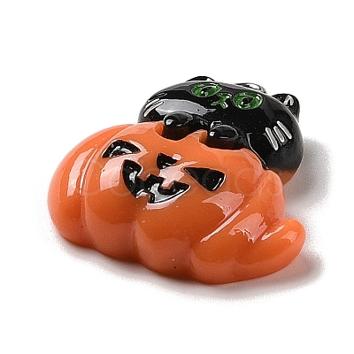 Opaque Resin Pendants RESI-K020-04B-01-1