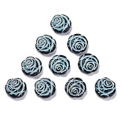 Opaque Acrylic Beads LS-OACR-G016-09B-1