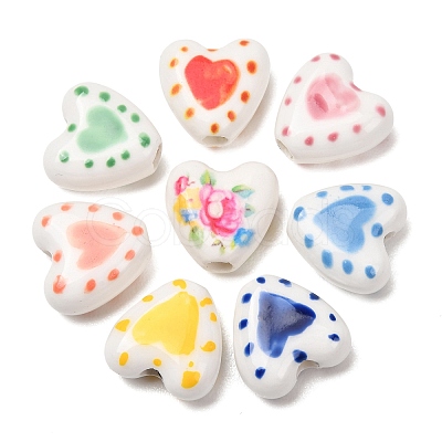 Handmade Porcelain Beads PR-CBA4DE3-03B-1