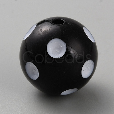 Acrylic Beads LS-MACR-WH20003-02D-1