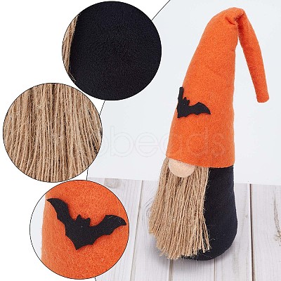 2Pcs 2 Colors Halloween Themed Party Decorations AJEW-GF0007-07-1