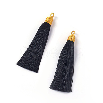 Nylon Tassel Big Pendants FIND-F008-F11-1