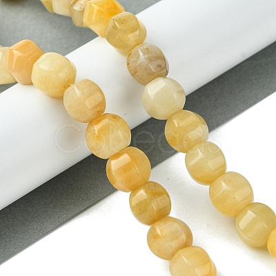 Natural Topaz Jade Beads Strands G-H023-A11-01-1