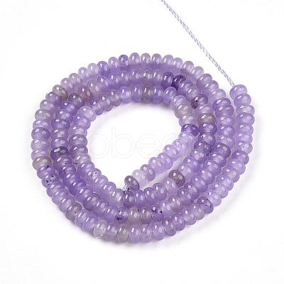 Dyed Natural White Jade Beads Strands X-G-T139-57A-08-1