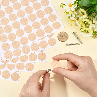 5 Sheets PVC Self-Adhesive Stickers DIY-SP0006-19A-1
