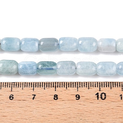 Natural Aquamarine Beads Strands G-G980-35-1