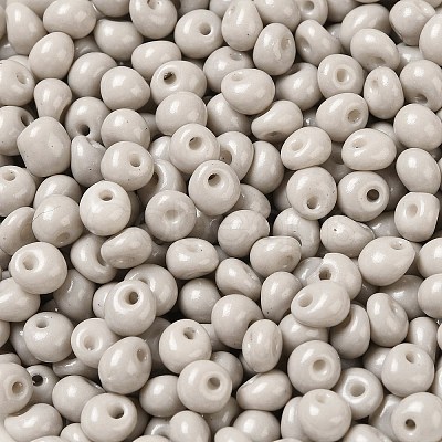 6/0 Opaque Baking Paint Glass Seed Beads X1-SEED-M012-02A-10-1