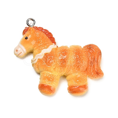 Opaque Resin Imitation Food Pendants FIND-E060-02-1