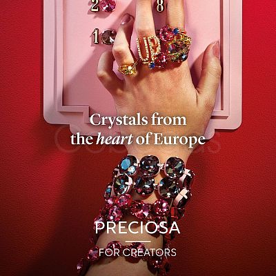 Preciosa® MAXIMA Crystal Round Stones X-PRC-RASS39-23980-272-1