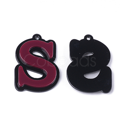 Cellulose Acetate(Resin) Pendants KY-S158-41S-A-1