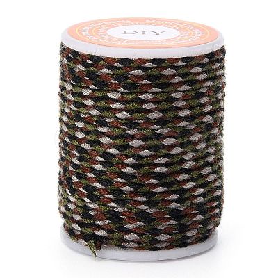 4-Ply Polycotton Cord with Metallic Thread X1-OCOR-Z003-D25-1