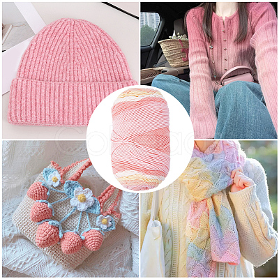 Soft Cashmere Cotton Acrylic Blend Yarn DIY-WH20055-121B-1