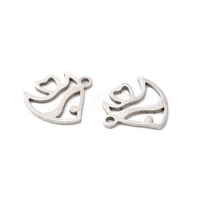 Non-Tarnish 201 Stainless Steel Pendants STAS-I199-D01-P-1