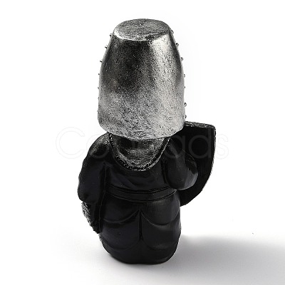 Resin Knight Guard Home Display Decorations DJEW-B003-01-1