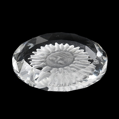Transparent Glass Pendants X-GLAA-Q090-03-1
