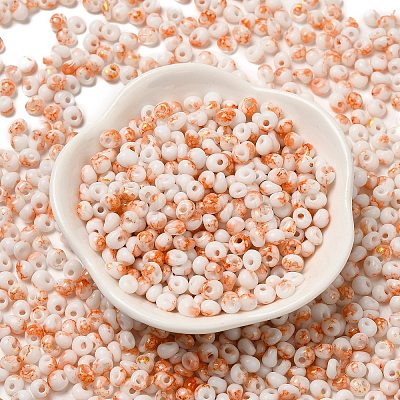 Baking Paint Glass Seed Beads SEED-F006-01A-10-1