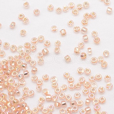 8/0 Round Glass Seed Beads SEED-J017-F8-672-1