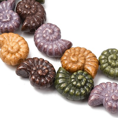 Vintage Handmade Porcelain Beads Strands PR-CBAA37B-05B-01-1