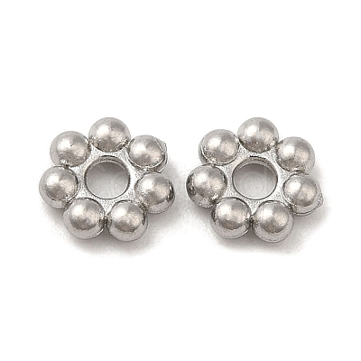 Non-Tarnish 304 Stainless Steel Spacer Beads STAS-H176-04D-P-1