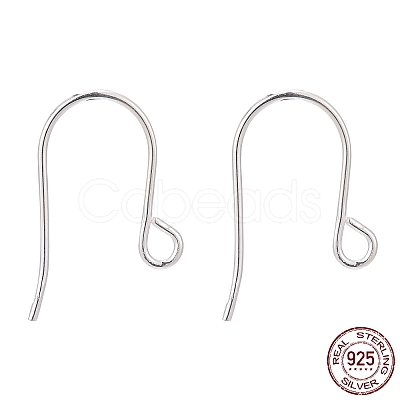 Sterling Silver Earring Hooks X-STER-G011-19-1