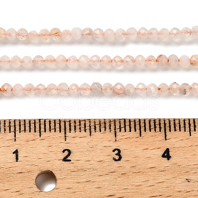 Heated Natural Citrine Beads Strands G-RM2025-05A-2mm-1