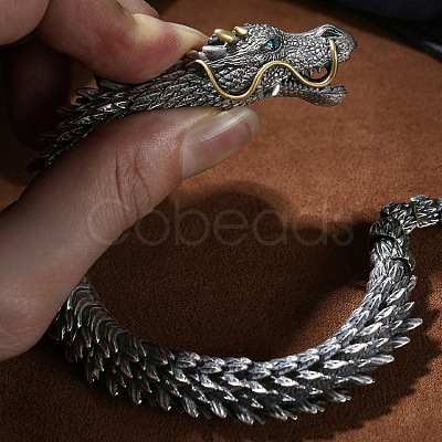 Dragon Brass Cuff Bangles for Men FS-WGEACA2-03-1