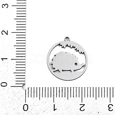 201 Stainless Steel Pendants STAS-Z155-07P-1