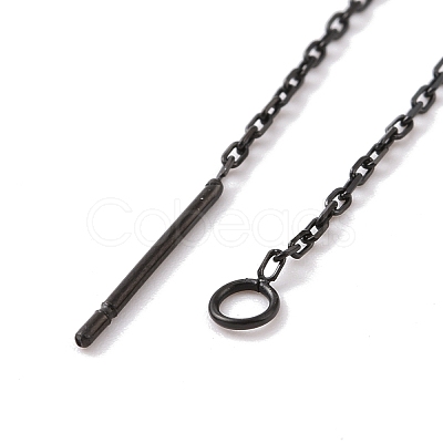 304 Stainless Steel Stud Earring Finding STAS-E161-06EB-1