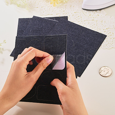 5 Sheets Denim Self-adhesive Patches PATC-TA0001-61E-1