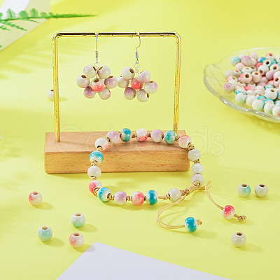 200Pcs Handmade Porcelain Beads PORC-TA0001-60-1