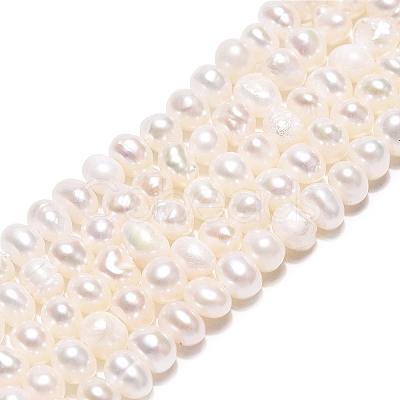 Natural Cultured Freshwater Pearl Beads Strand PEAR-N015-04C-02A-1