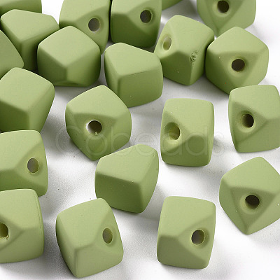 Acrylic Beads OACR-S039-04-83-1