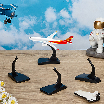 4 Bags Plastic Model Aircraft Display Stands ODIS-FG0002-07-1