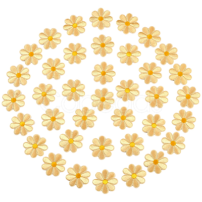 50Pcs Computerized Embroidery Cloth Iron on/Sew on Patches PATC-CY0001-16C-1