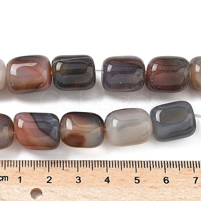 Natural Agate Beads Strands G-H295-F01-16-1
