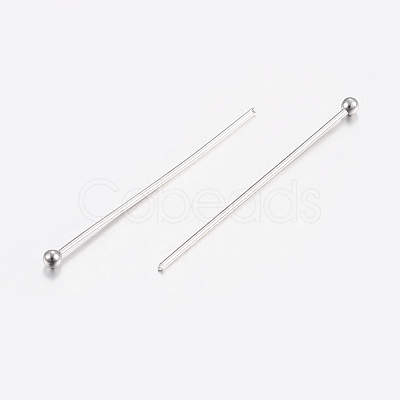 Tarnish Resistant 304 Stainless Steel Ball Head Pins STAS-K172-30P-07-1