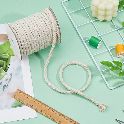 20M Cotton Twisted Cord OCOR-WH0111-58-1