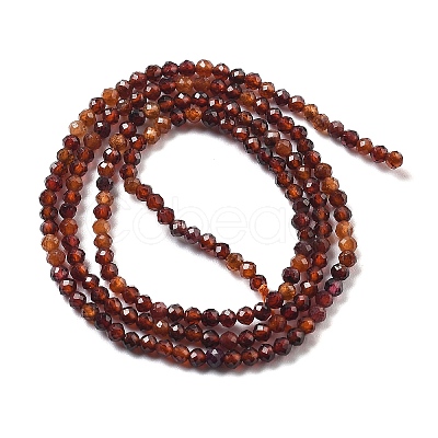 Natural Garnet Beads Strands G-H079-A01-01A-1