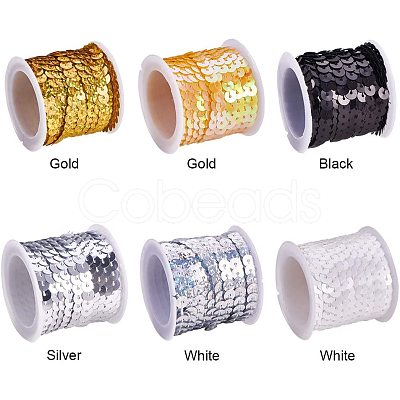 Eco-Friendly Plastic Paillette Beads PVC-PH0001-05-1